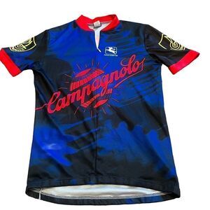 Vintage Giordana Campagnolo Cycling Jersey. Sz Large (check measurements). EUC!!